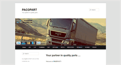Desktop Screenshot of pacopart.com
